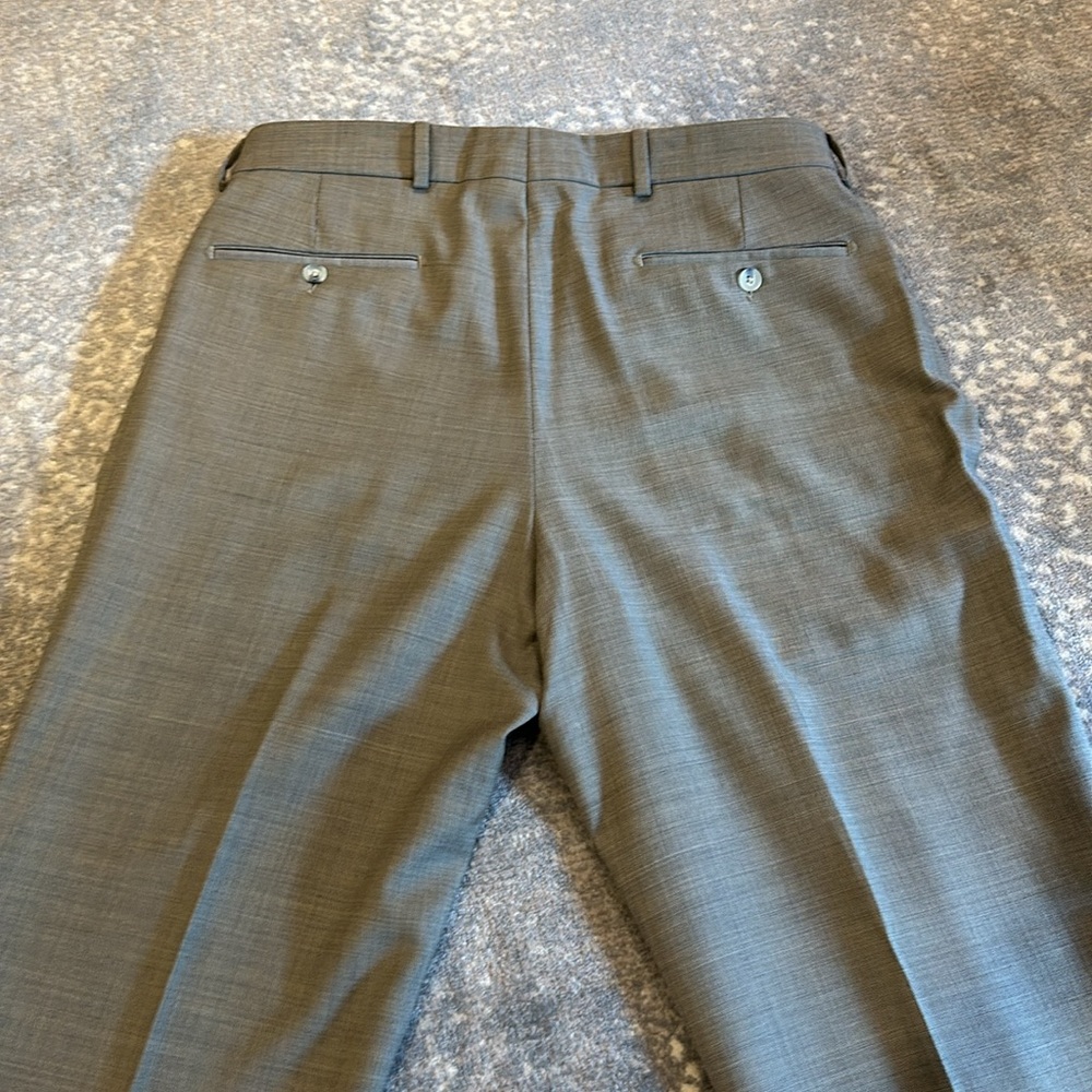 NEIMAN MARCUS MENS WOOL SLACK SIZE 34 - Picture 7 of 10